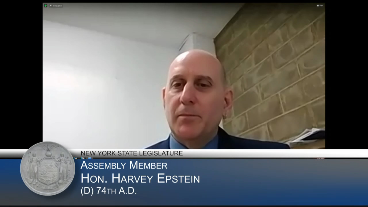 Epstein Questions Interim Education Commissioner During Budget Hearing on Education