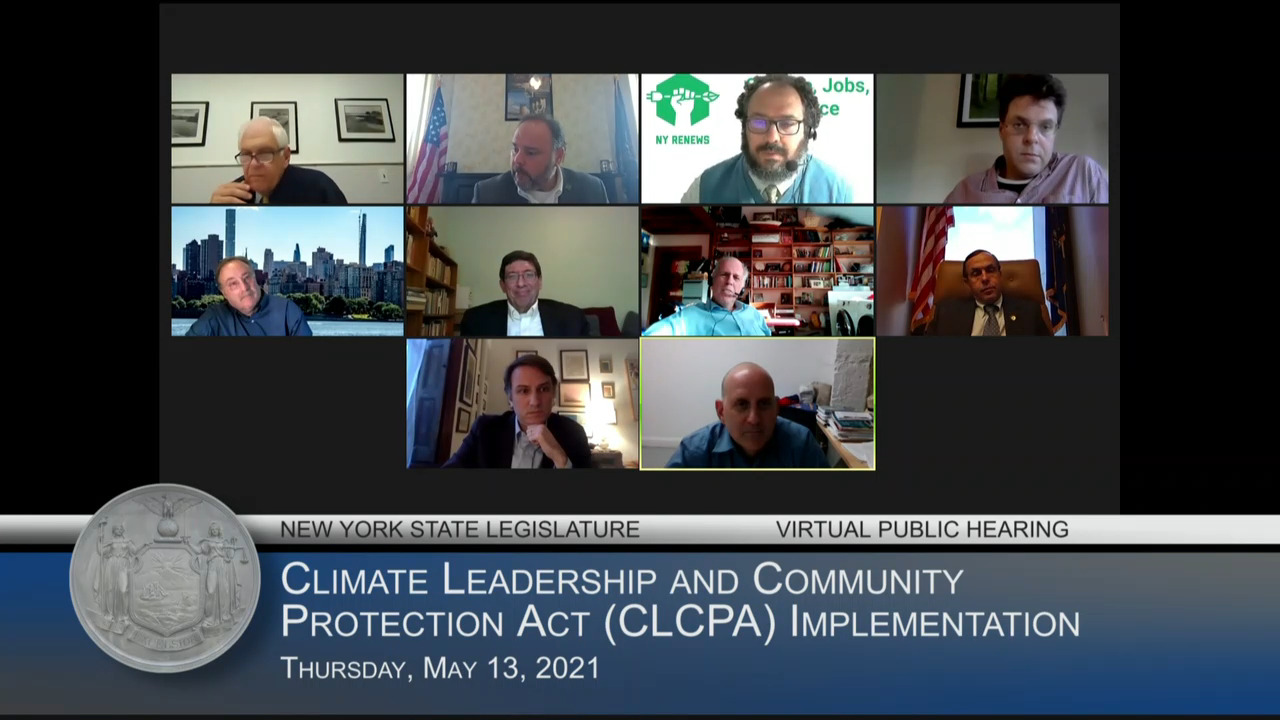 CLCPA Implementation Discussed at Virtual Public Hearing