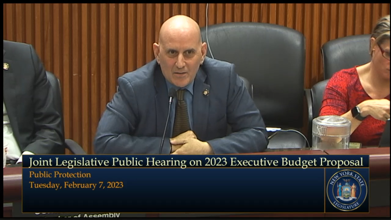 Corrections Commissioner Testifies During Budget Hearing on Public Protection