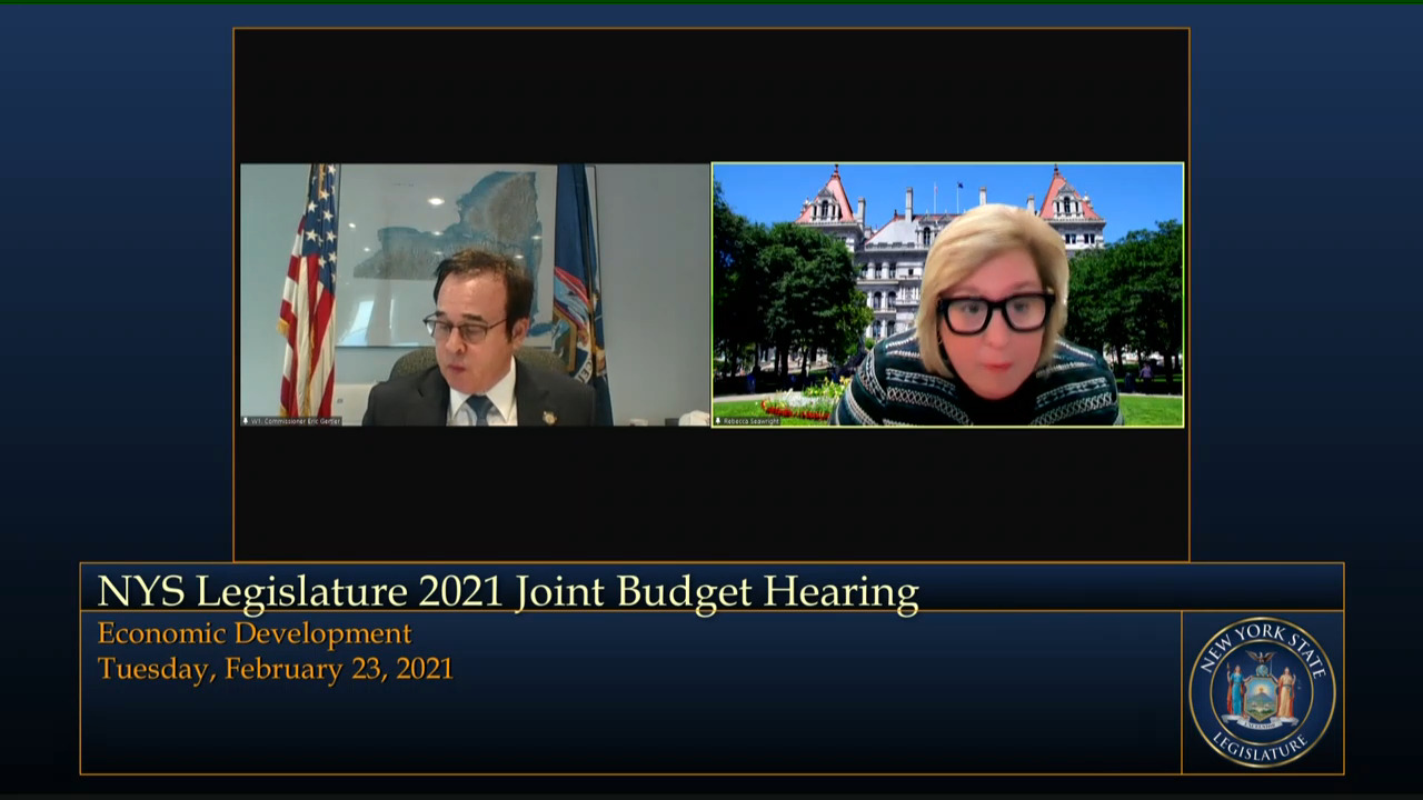 Seawright Questions Economic Development Commissioner During Budget Hearing on Economic Development