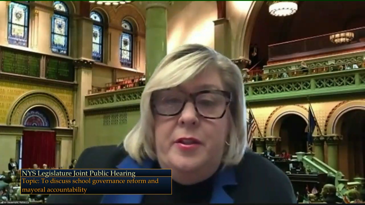 Seawright Questions NYC Schools Chancellor During Hearing on School Governance and Mayoral Accountability