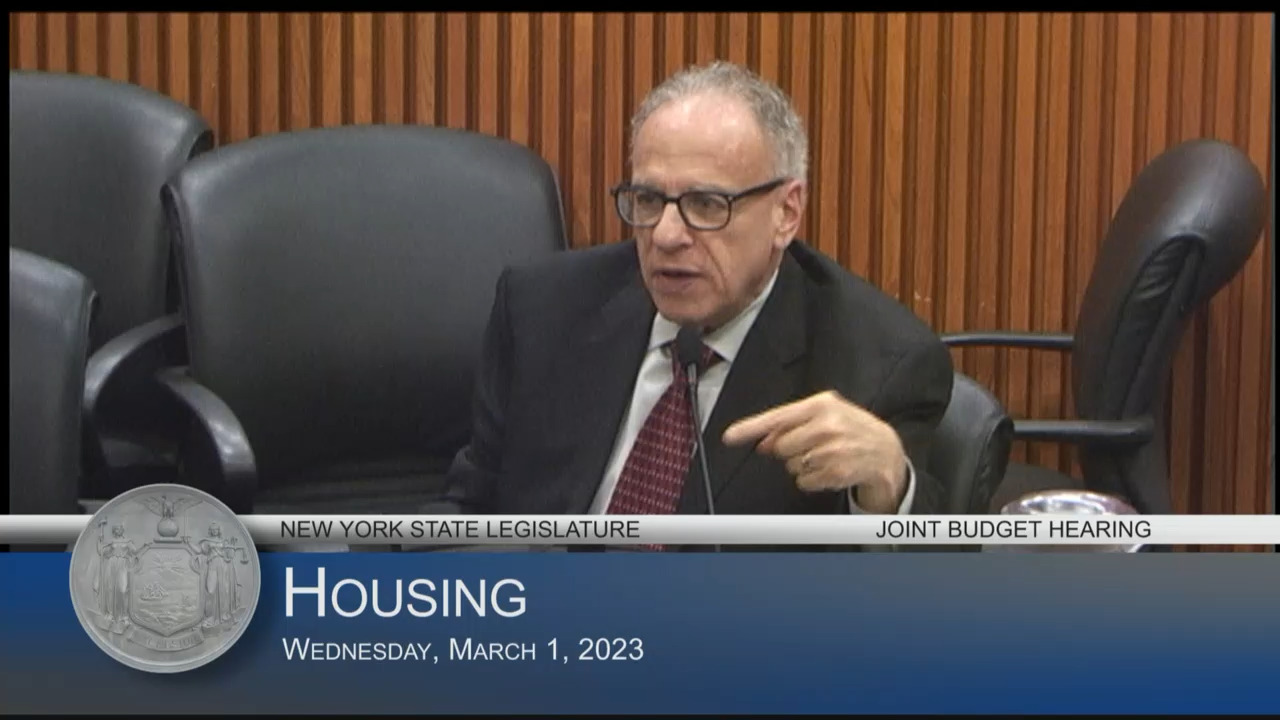 Joint Legislative Budget Hearing on Housing