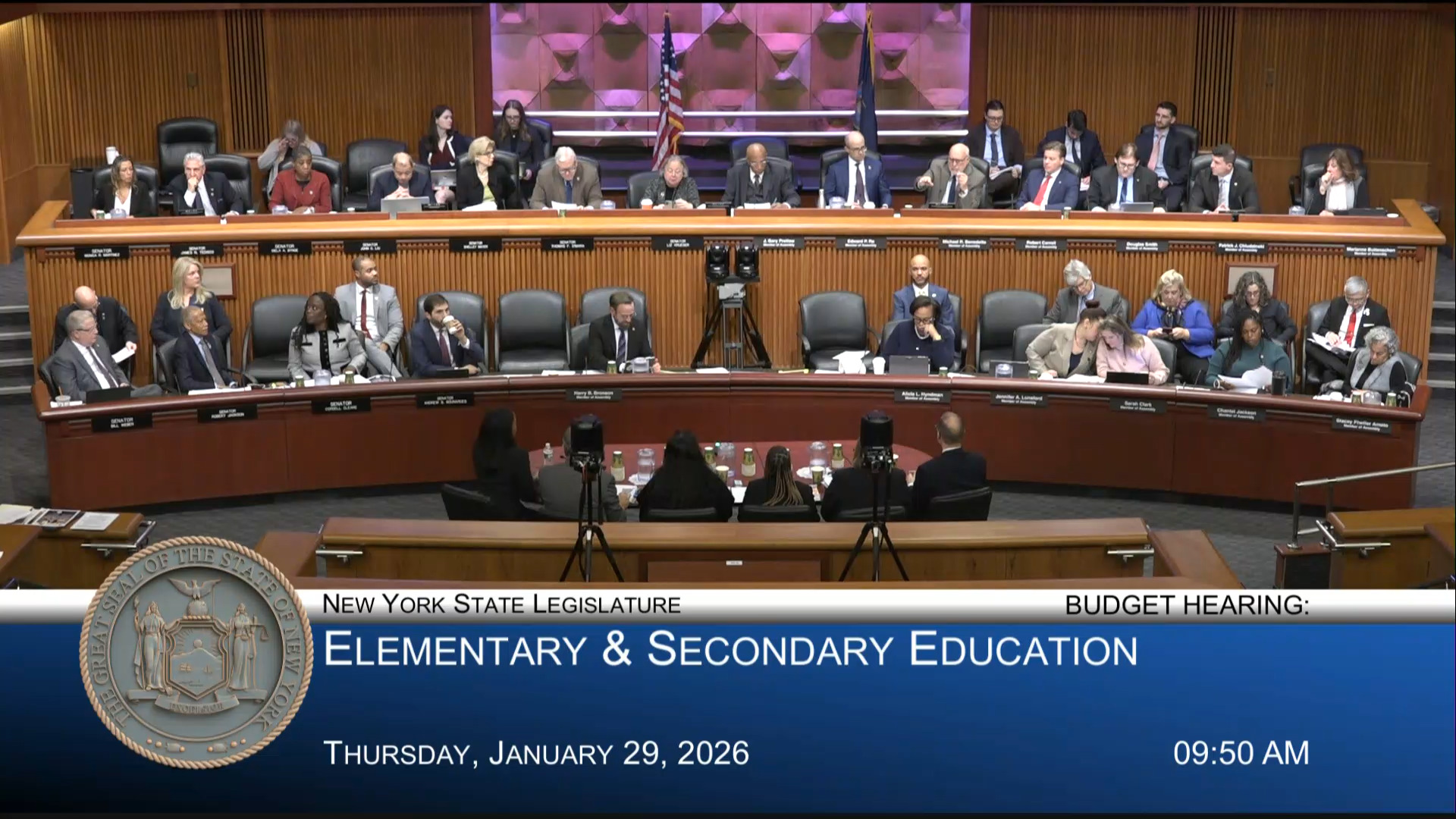 Benedetto Questions Education Commissioner During Budget Hearing on Elementary and Secondary Education