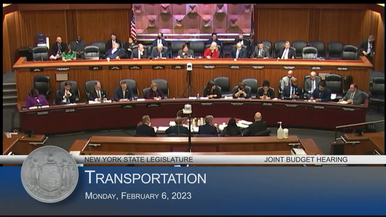 MTA CEO Testifies During Budget Hearing on Transportation