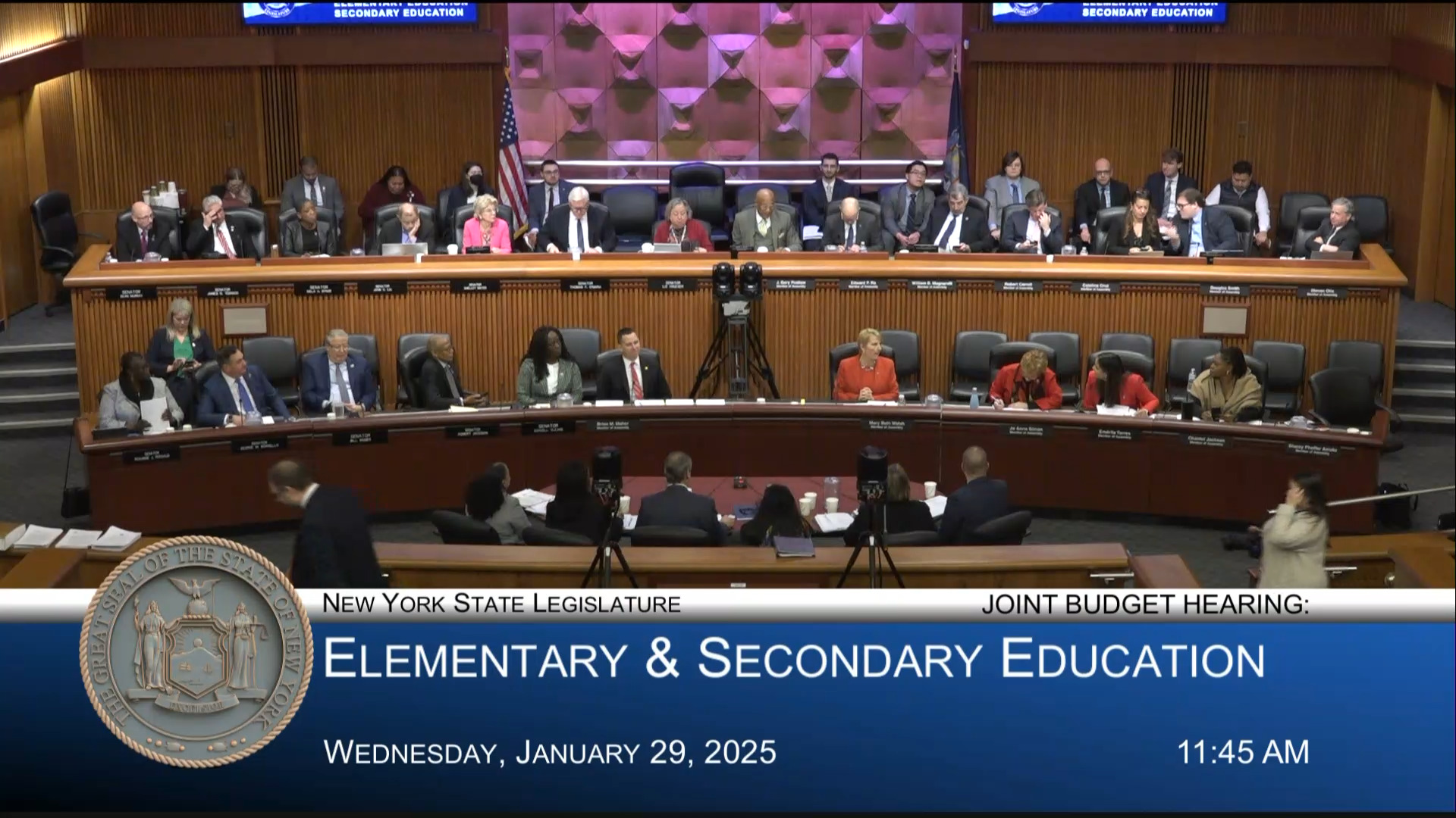 Education Commissioner Testifies During Budget Hearing on Elementary and Secondary Education