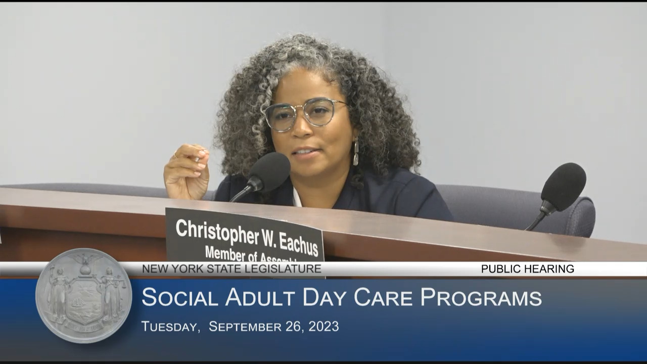 Adult Daycare Advocates Testify at Hearing on Social Adult Day Care Programs in NY