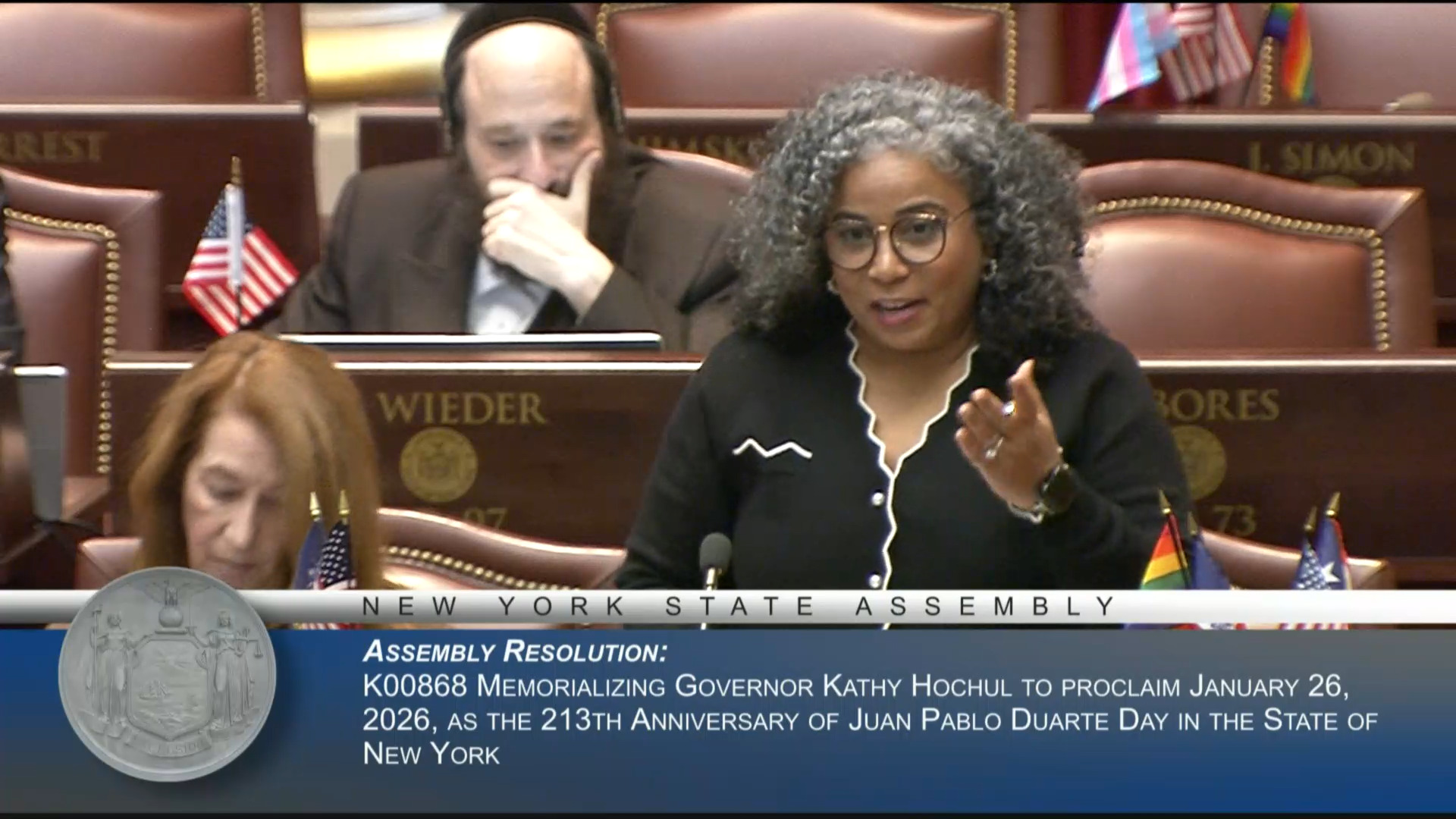 213th Anniversary of Juan Pablo Duarte Day in NY