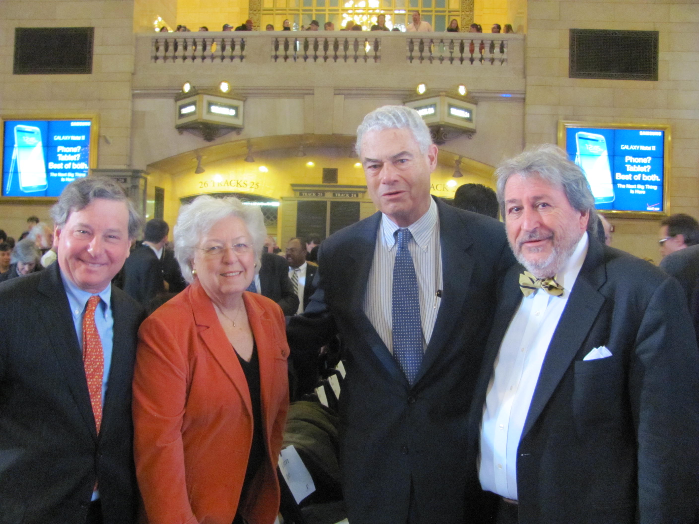 Assemblyman Otis attends the Centennial Celebration of Grand Central Terminal.