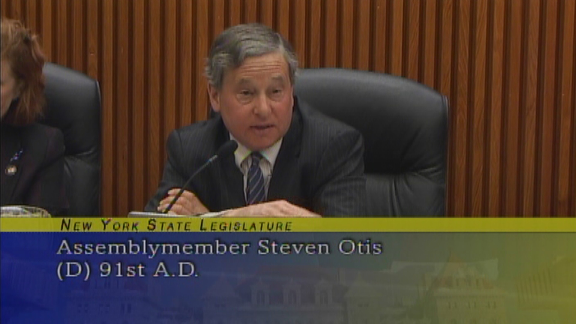 Assemblyman Otis questions acting SED Commissioner