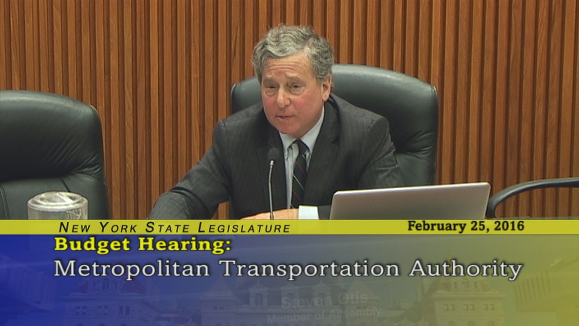 Assemblyman Otis Questions MTA Chairman Tom Prendergast About The Metro North