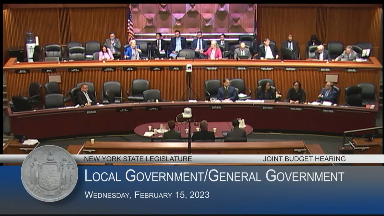 Big City Mayors Testify During Budget Hearing on Local/General Government