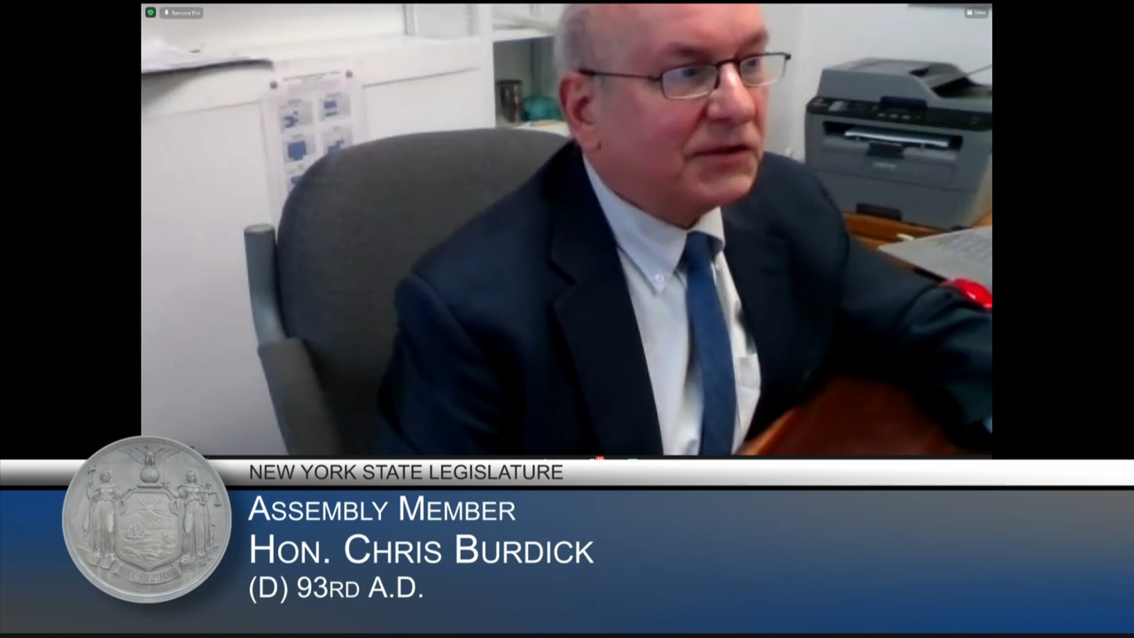 Burdick Questions State Housing Commissioner During Budget Hearing on Housing