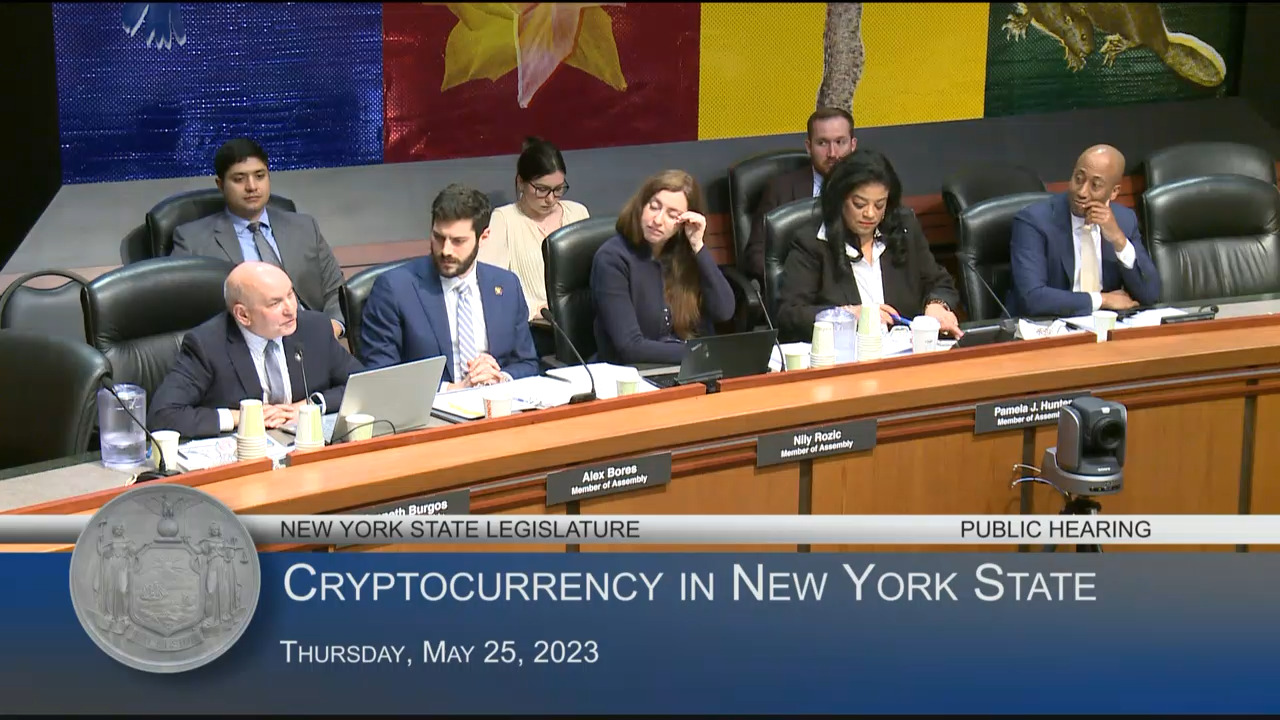Public Hearing on Cryptocurrency Industry in NY