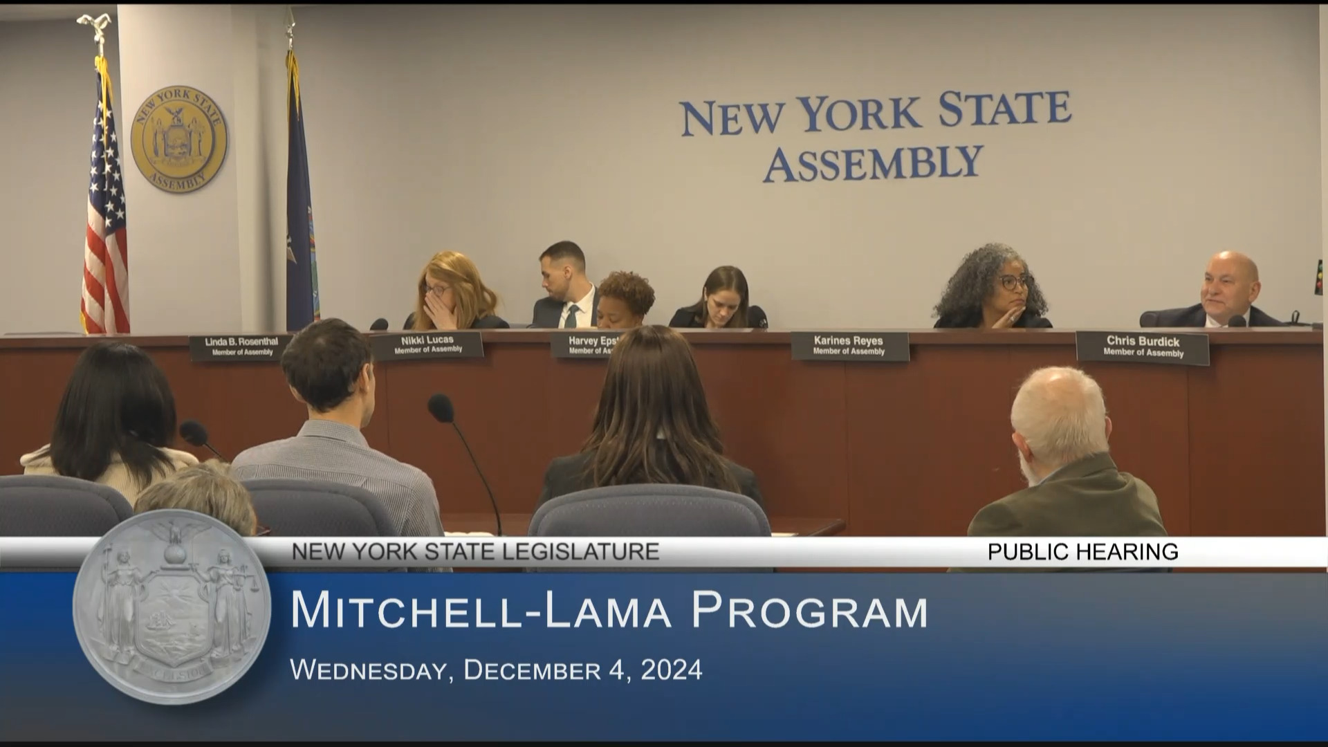 Public Hearing Examining Challenges Experienced by Mitchell-Lama Program