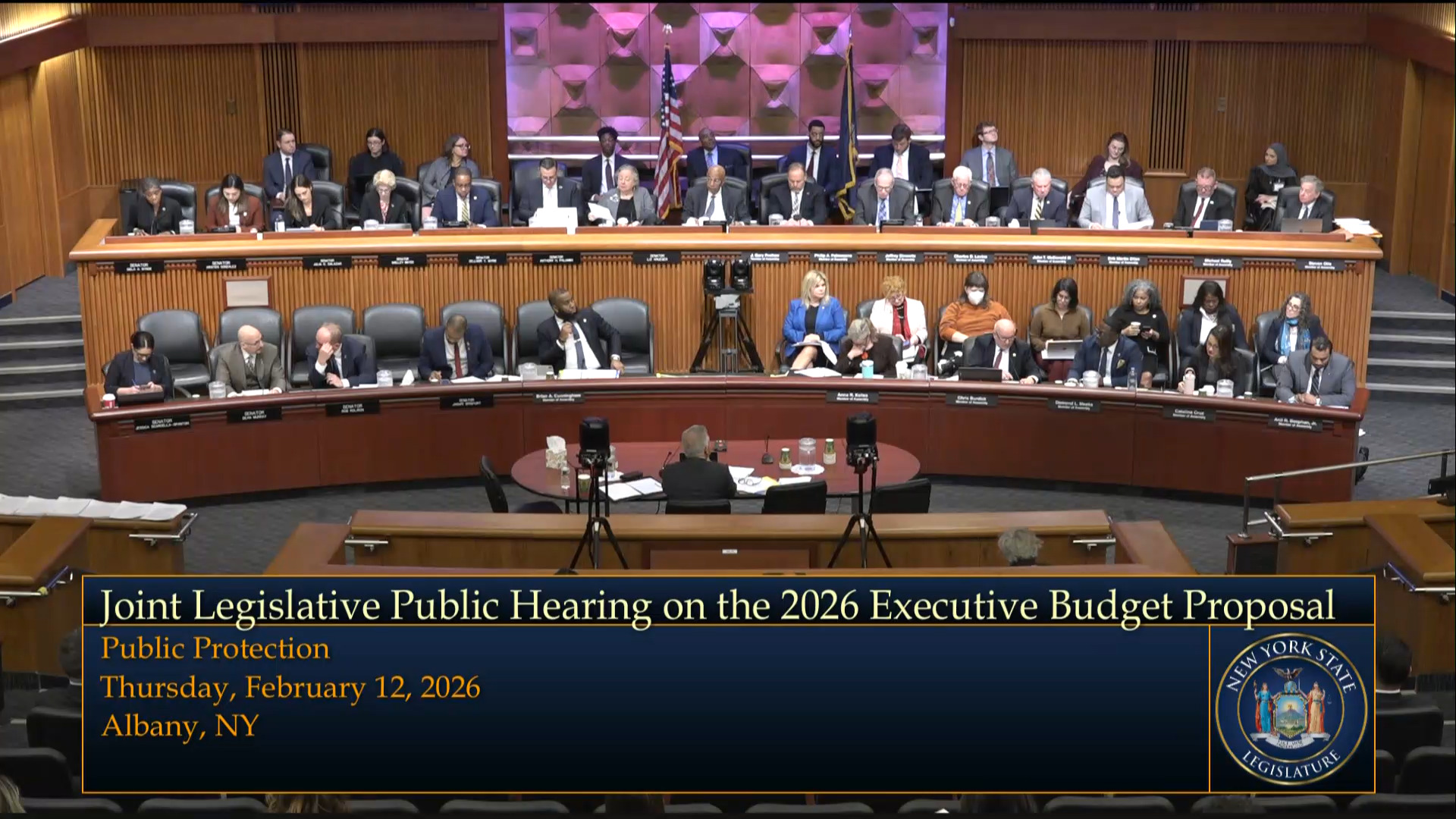 NYS Chief Administrative Judge Testifies During Budget Hearing on Public Protection