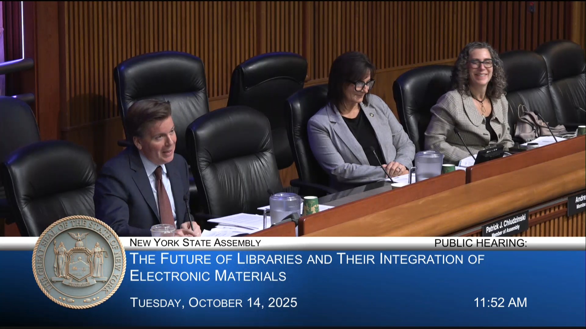NYC Library Officials Testify at Hearing on the Future of Libraries and Their Integration of Electronic Materials