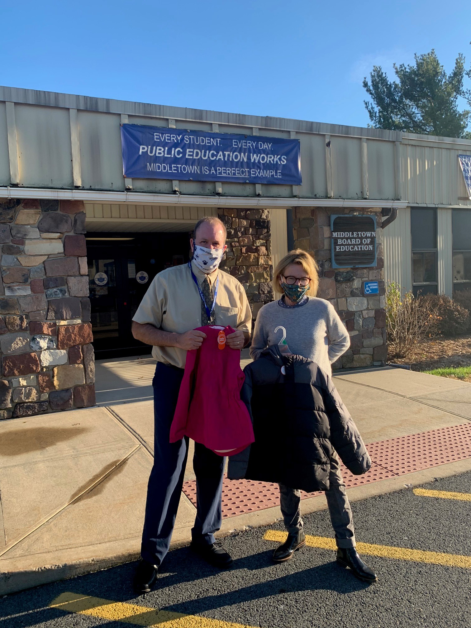 Today I had the privilege of delivering over 300 coats, boots, hats, and gloves to local school districts throughout the 100th District. This is an initiative that I have been doing for years. The pa