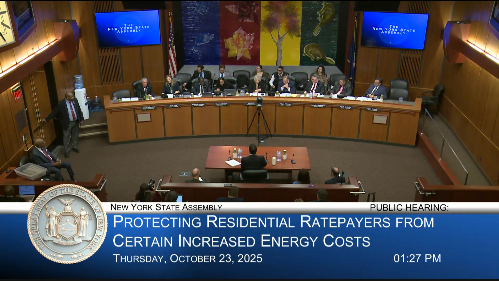 PSC Chairman Testifies During Public Hearing on Protecting Residential Ratepayers from Certain Increased Energy Costs