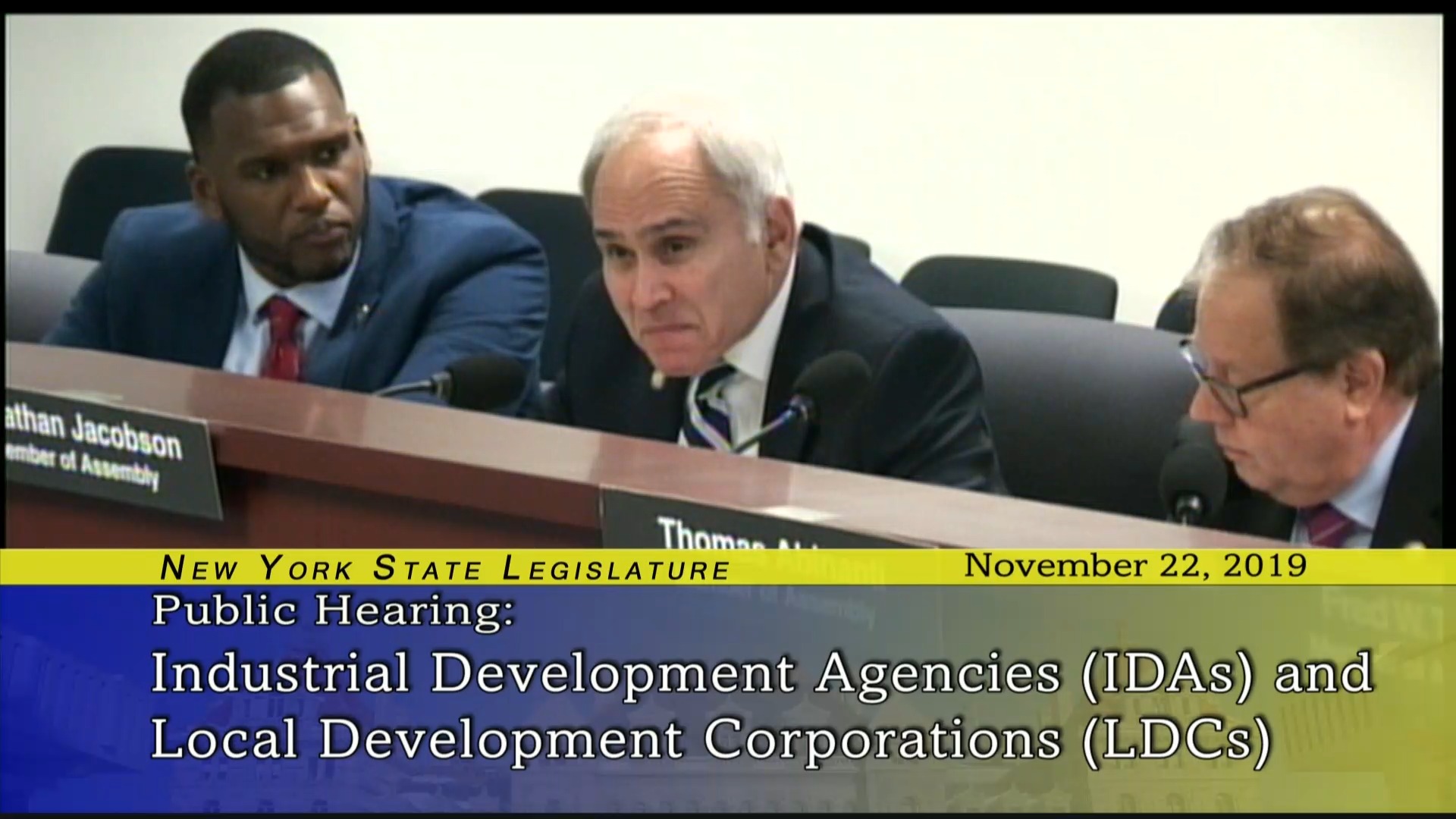 Public Hearing On IDA's and LDC's effectiveness.