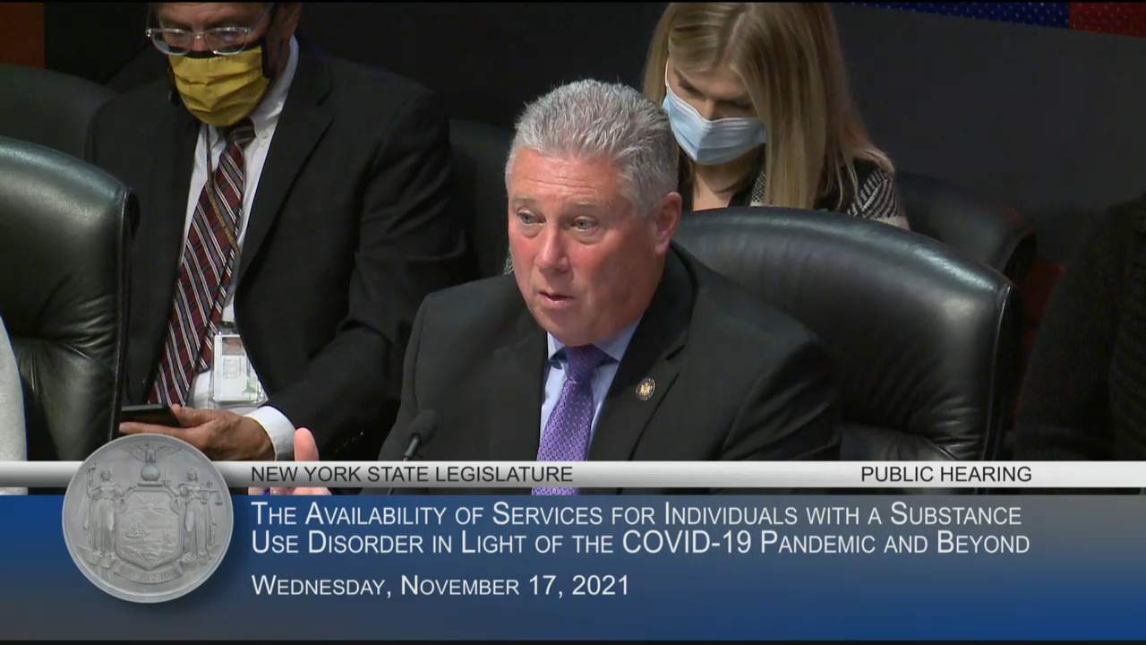 OASAS Commissioner Testifies at Hearing on Availability of Services for Individuals with a Substance Use Disorder during COVID-19 Pandemic and Beyond