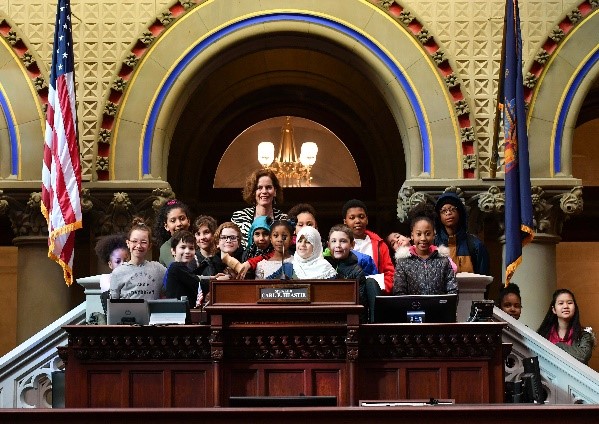 Jan 17, 2020: 4th Graders from Pine Hills & Giffen School Visit the Chamber