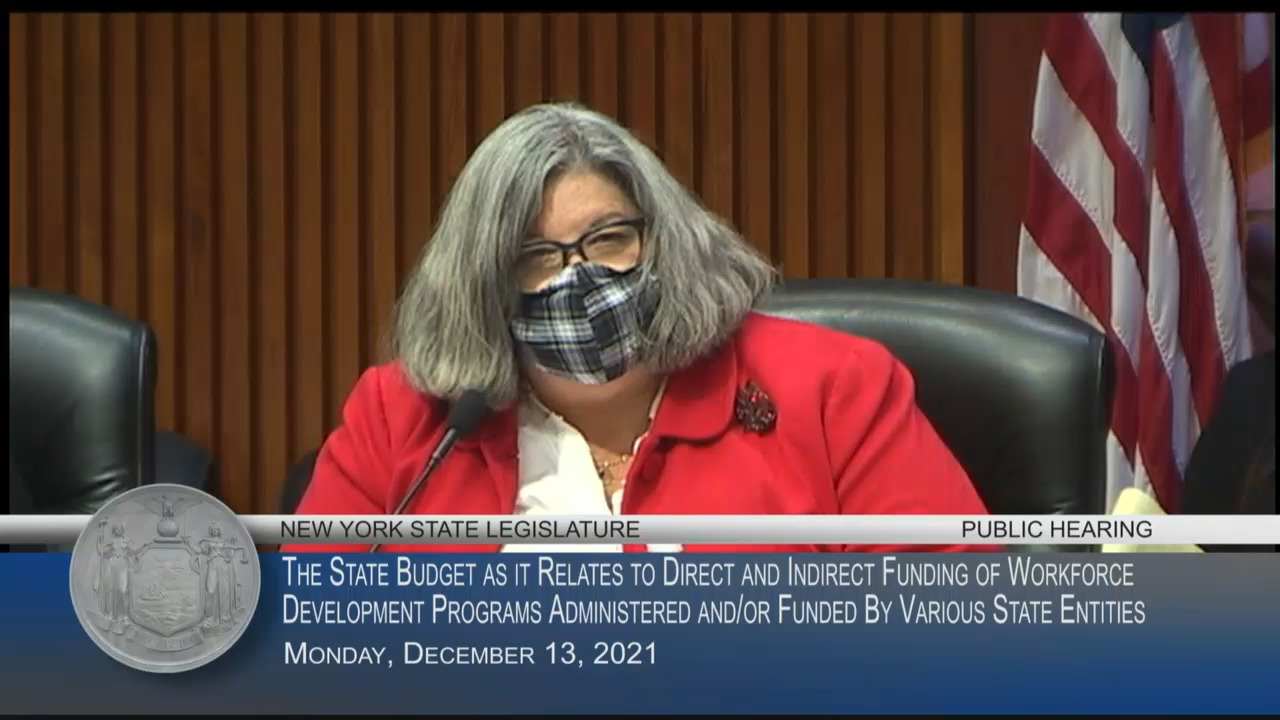 Workforce Development Institute Representatives Testify During Public Hearing on Funding of Workforce Development Programs