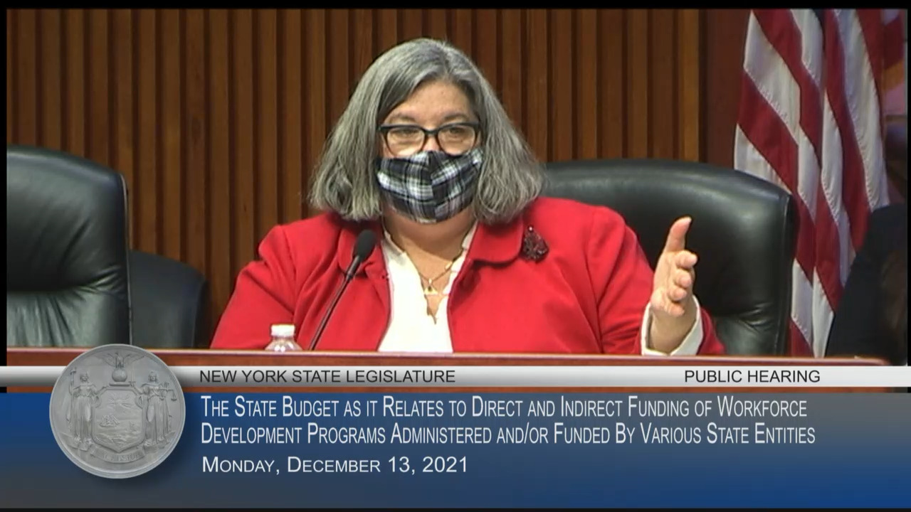 Rochester Area Community Foundation VP Testifies During Public Hearing on Funding of Workforce Development Programs