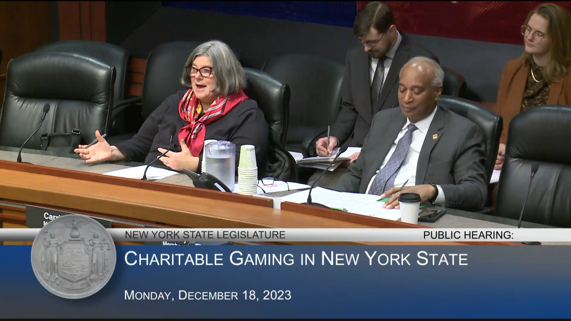 Woerner Takes Part in a Public Hearing on Charitable Gaming
