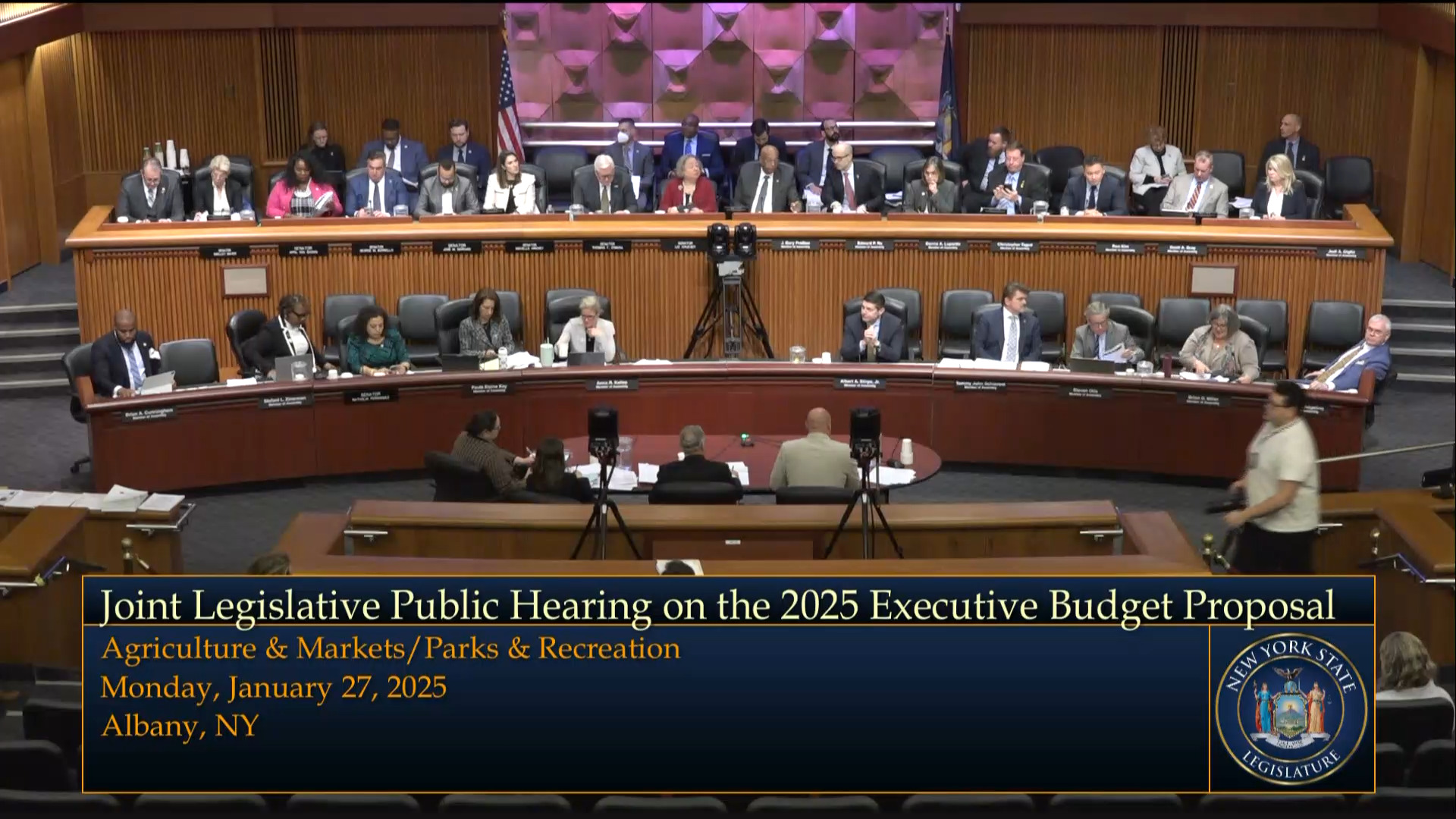 Ag and Markets Commissioner Testifies During Budget Hearing on Agriculture and Tourism
