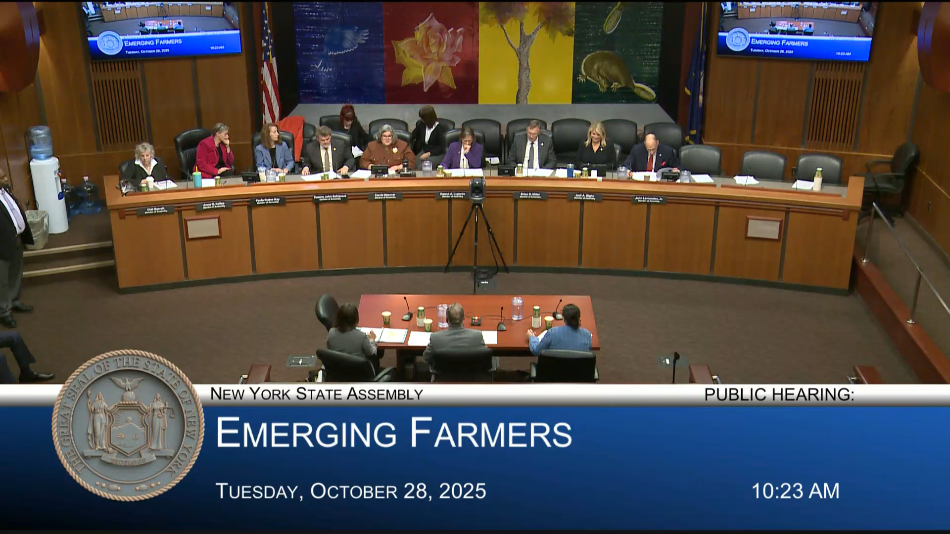 Ag Commissioner Testifies at Public Hearing Examining Programs Which Assist Young and Emerging Farmers
