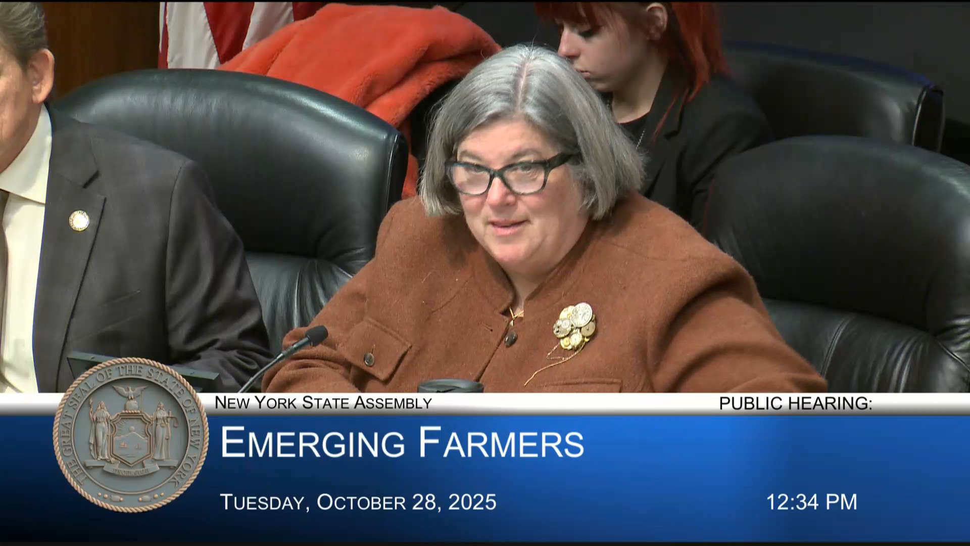Young Farmers Testify at Public Hearing Examining Programs Which Assist Young and Emerging Farmers