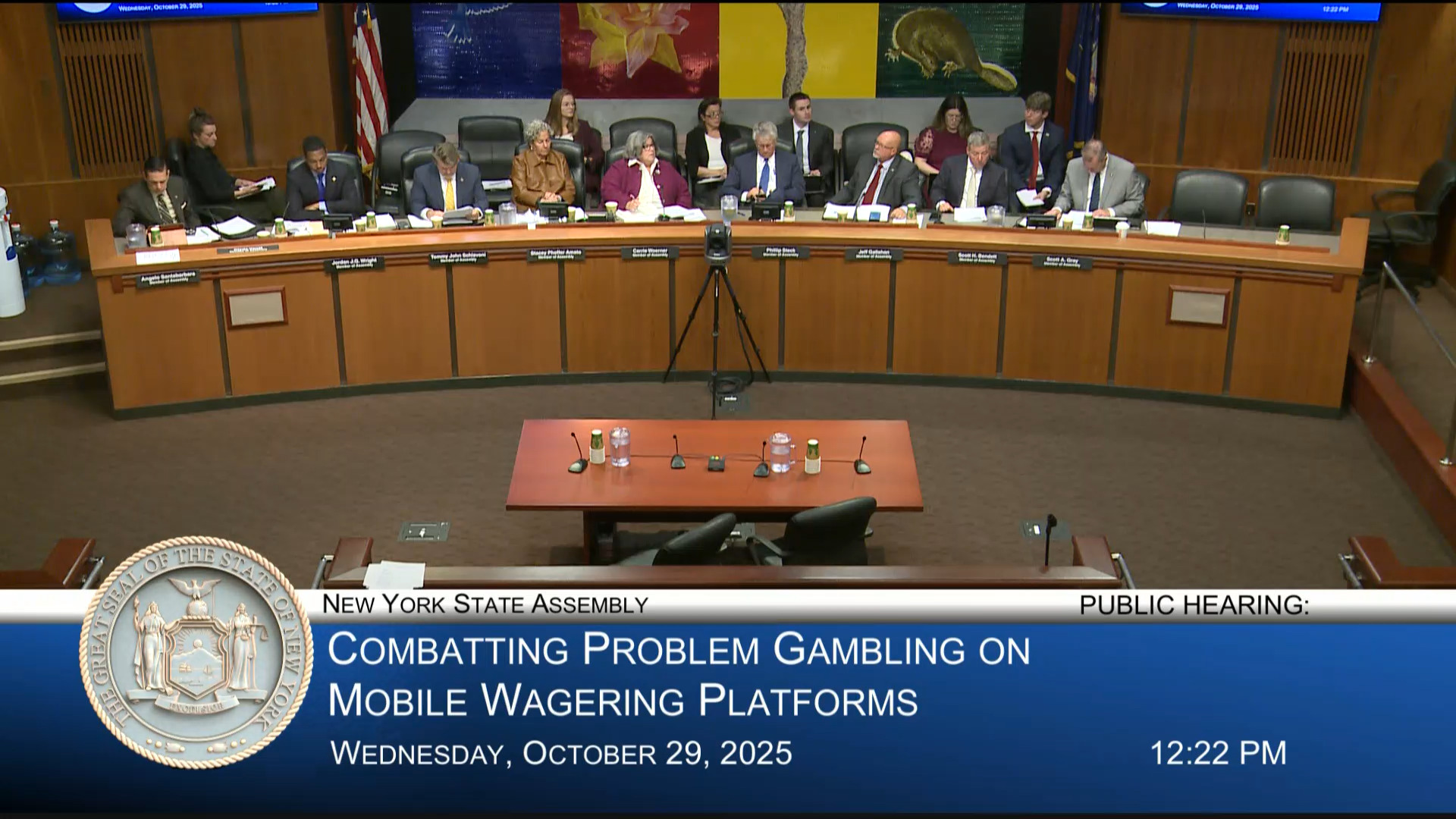 Assembly Holds Public Hearing on Combating Problem Gambling on Mobile Wagering Platforms