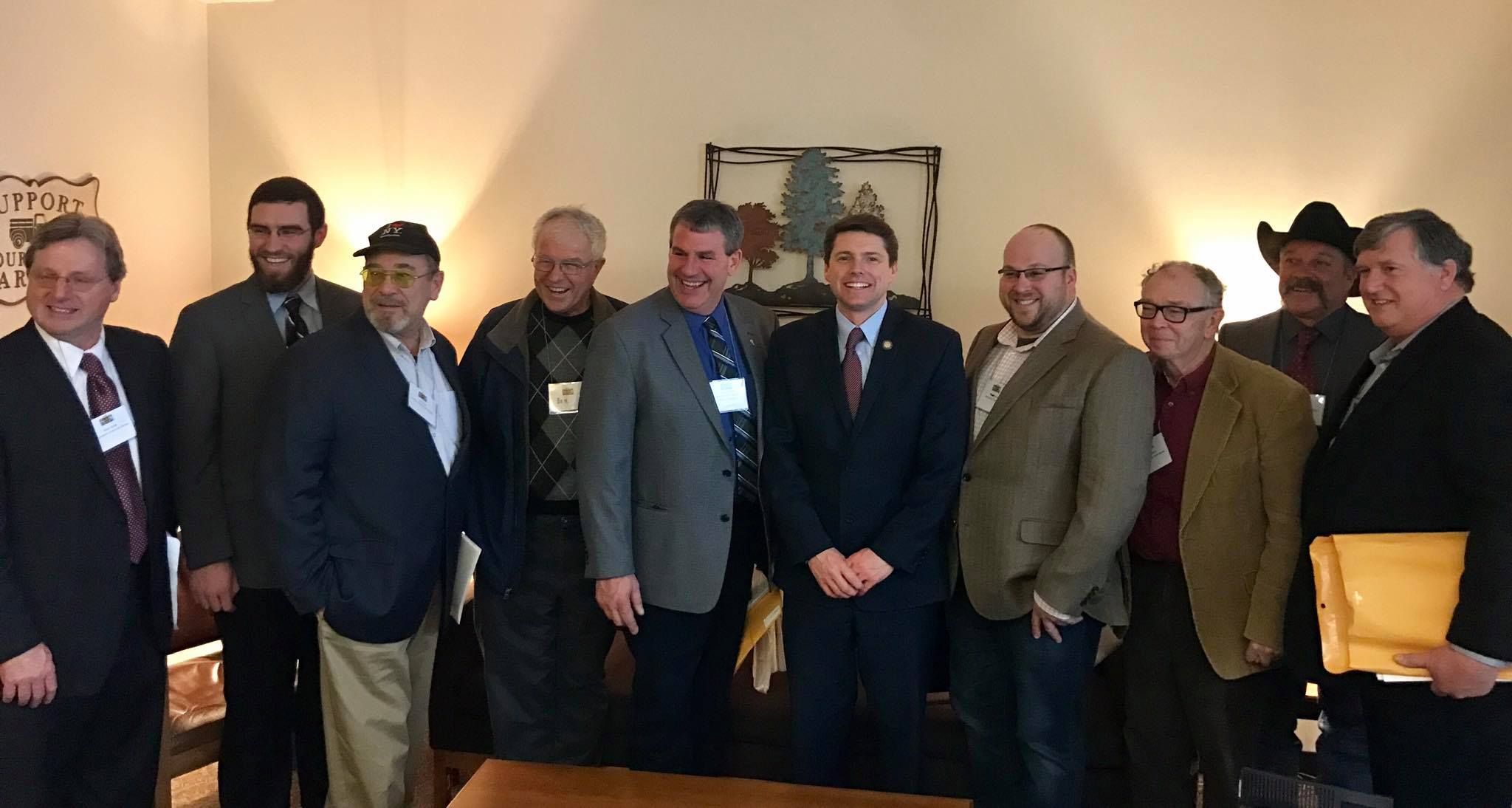 In March 2017, Assemblyman Jones met with local Farm Bureau members to learn about agricultural issues in the North Country. The state budget restores many important programs that provide vital suppor