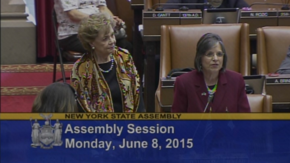 Former First Lady Cuomo Honored on the Assembly Floor