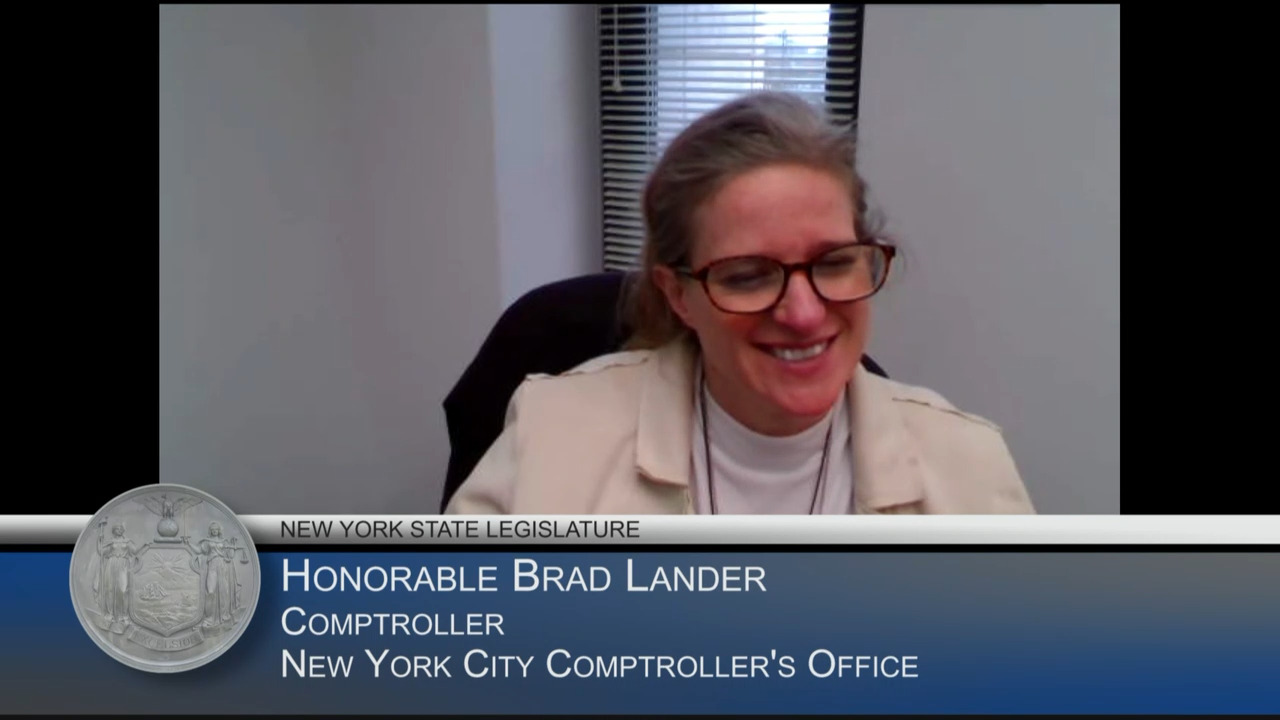 Kelles Questions NYC Comptroller During Budget Hearing on Local /General Government