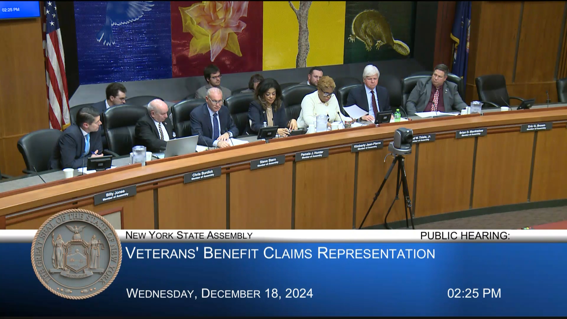 Veterans’ Services Commissioner Testifies During Hearing Examining Veterans’ Benefits Claim Representation