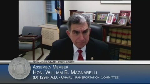 Magnarelli Questions Matthew Driscoll Executive Director Of Thruway Authority