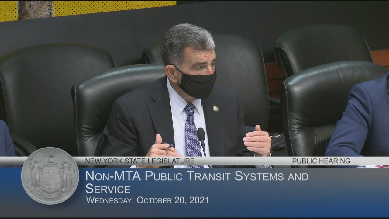 Magnarelli Questions Upstate Transportation Officials at Hearing on Upstate NY Public Transit Systems and Service