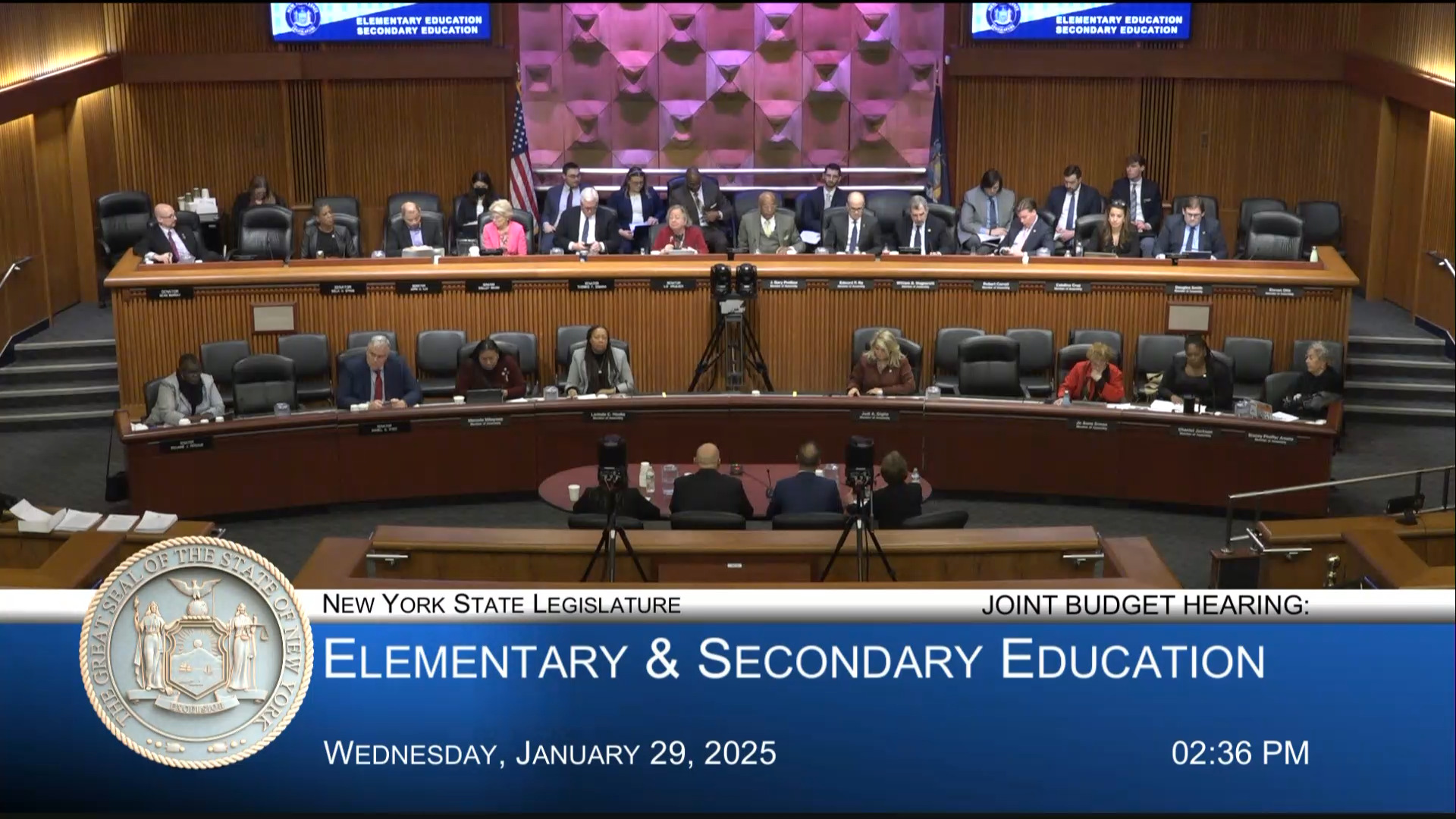 NYSUT President Testifies During Budget hearing on Primary and Secondary Education.