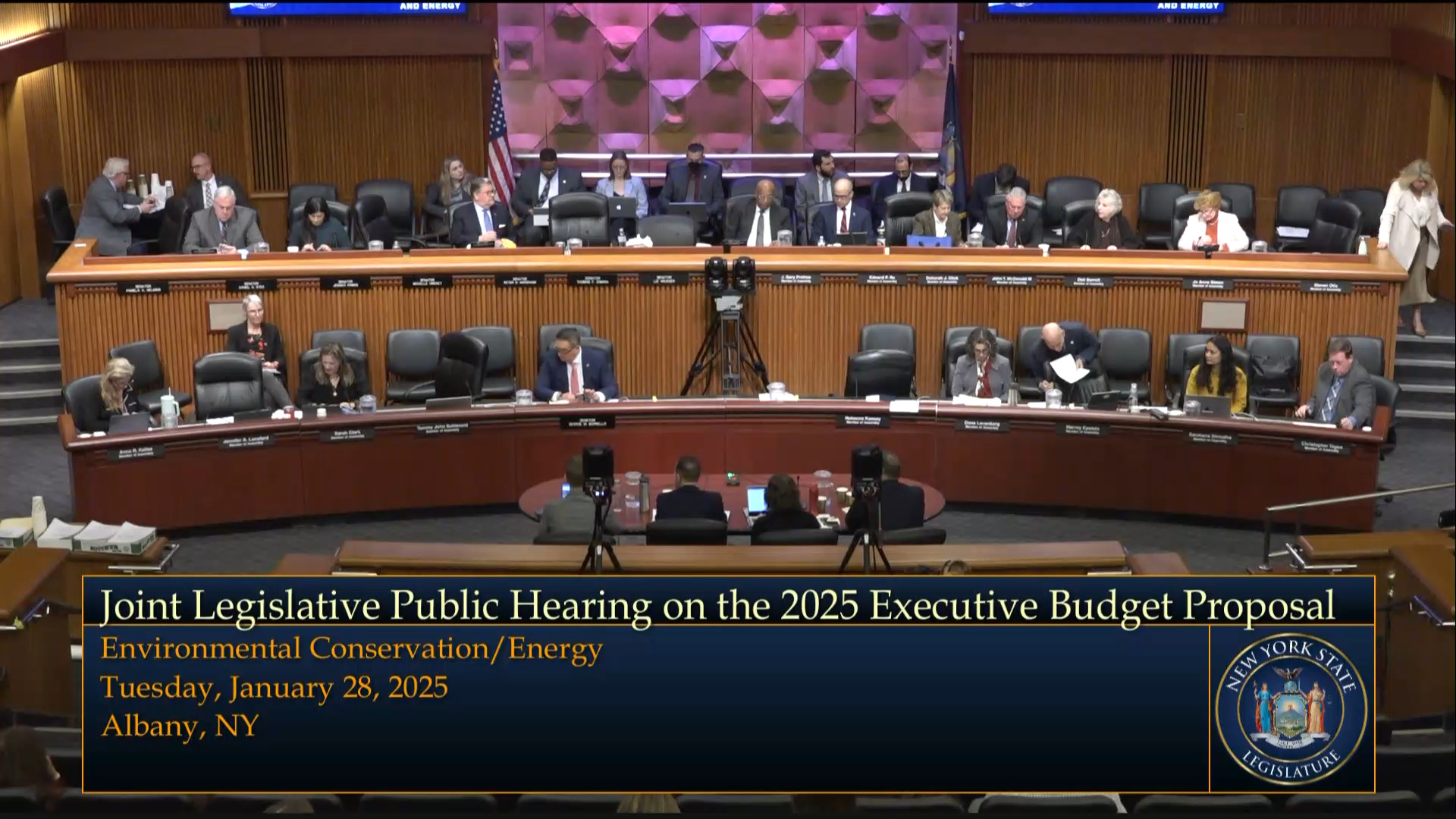 EnCon Commissioner Testifies During Budget Hearing on Environmental Conservation and Energy