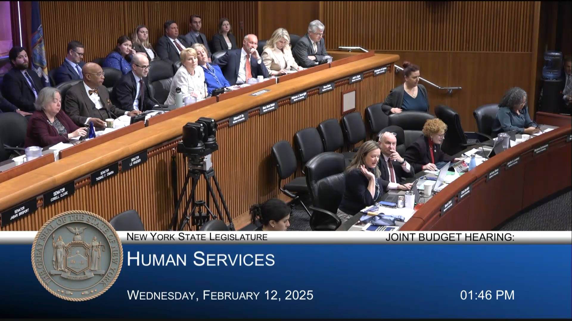 Office of Aging Acting Director Testifies During Joint Budget Hearing on Human Services