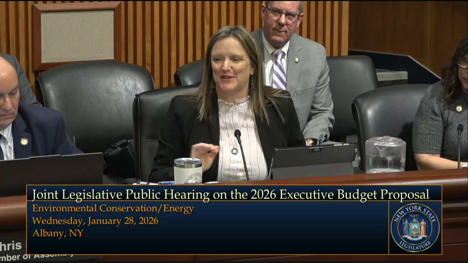 State Energy Officials Testify During Budget Hearing on Environmental Conservation