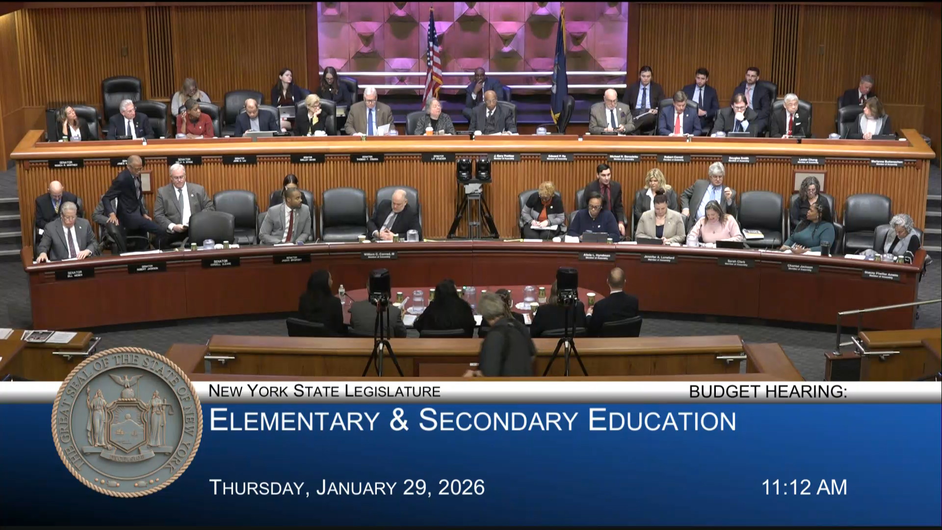 Education Commissioner Testifies During Budget Hearing on Elementary and Secondary Education