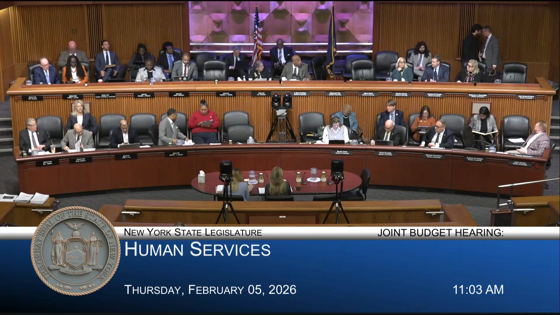 OCFS Commissioner Testifies During Joint Budget Hearing on Social Services