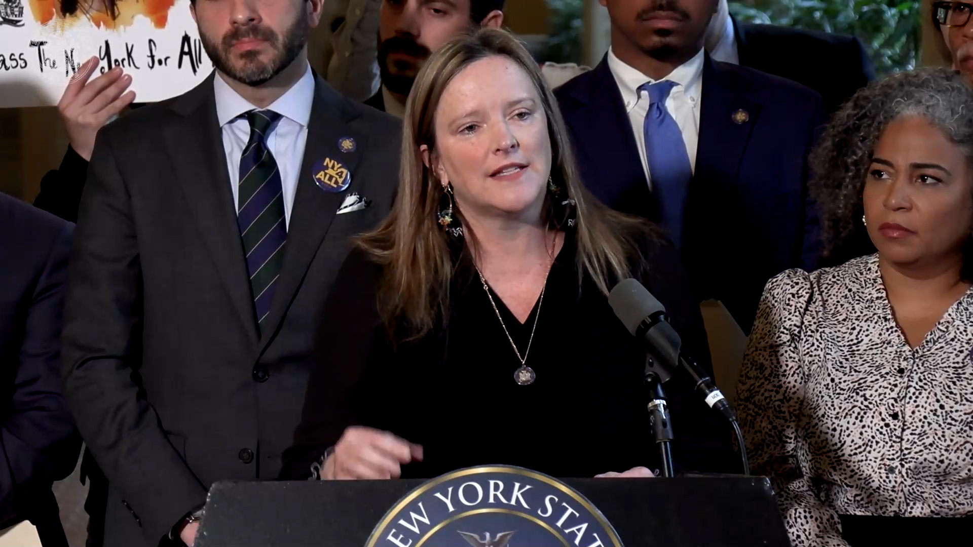 Clark Calls for Passage of New York For All Act