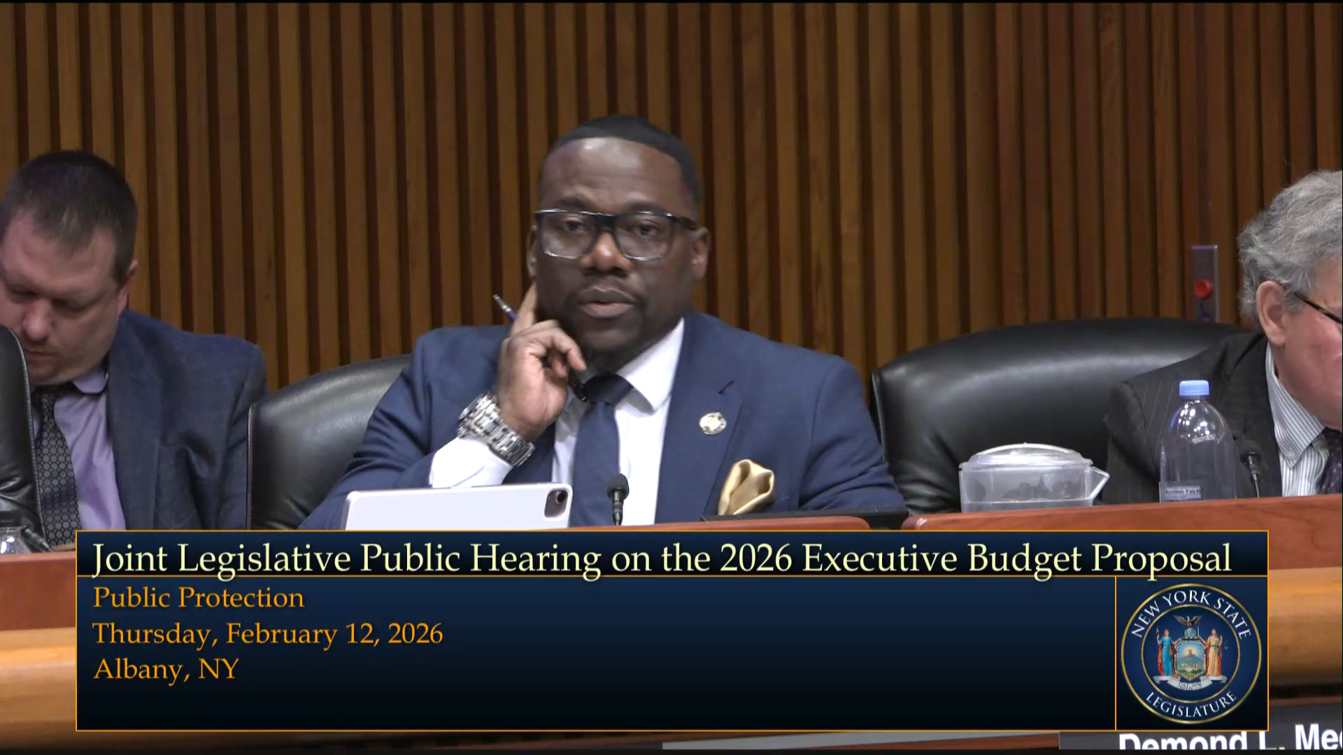 DOCCS Commissioner Testifies During Budget Hearing on Public Protection