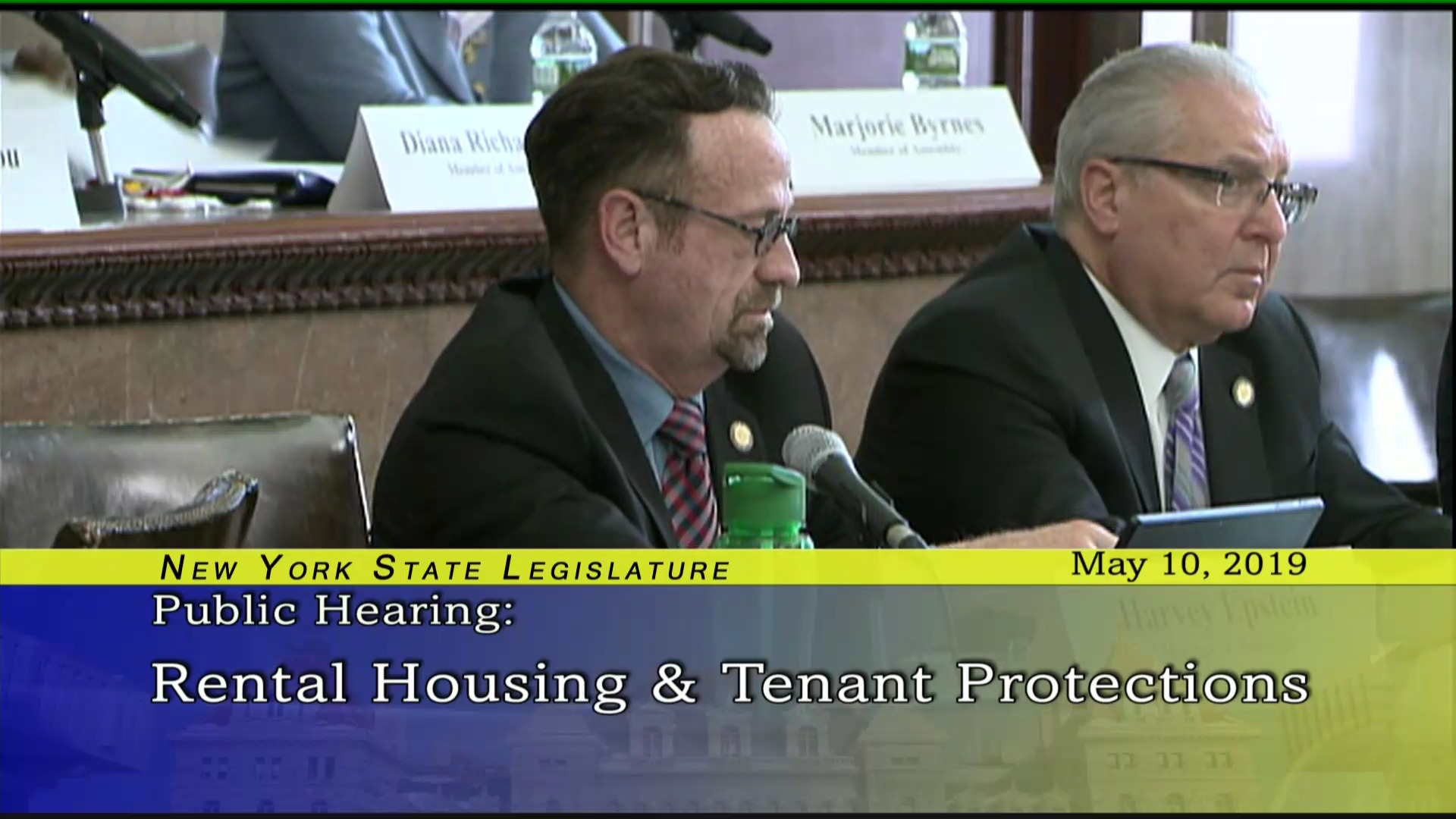 Bronson Discusses Legislation for Housing Court in City of Rochester