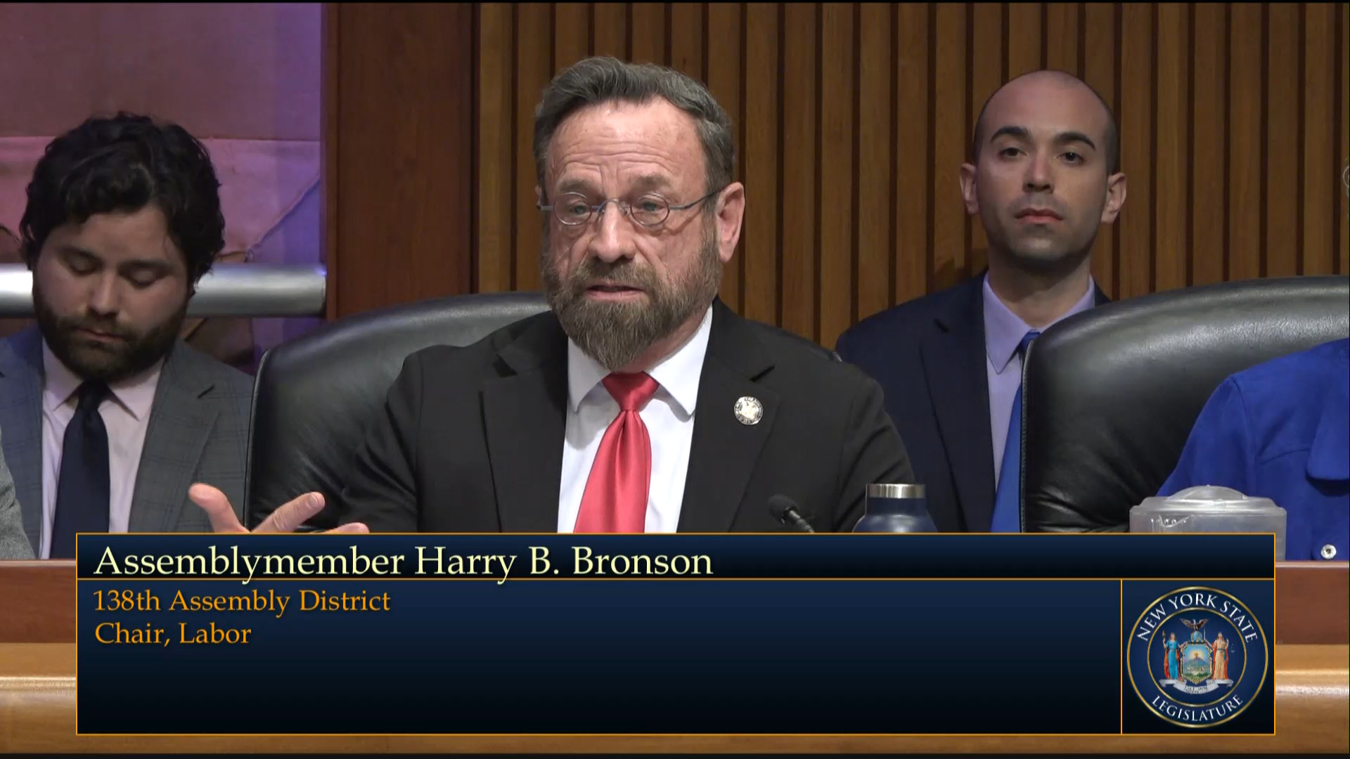 Bronson Questions NYS Labor Commissioner During Joint Budget Hearing on Labor and Workforce Development