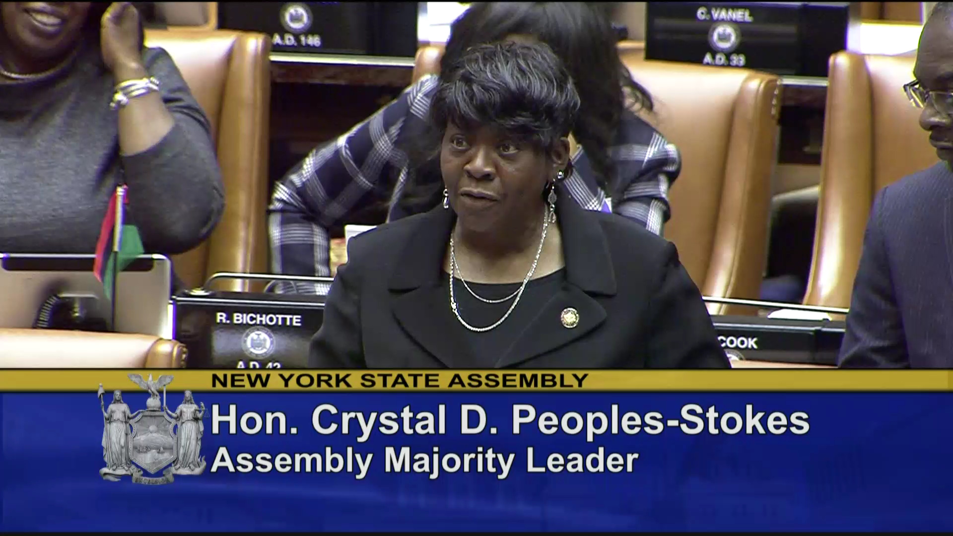 Peoples-Stokes Welcomes Mayor of Buffalo to Assembly Chamber