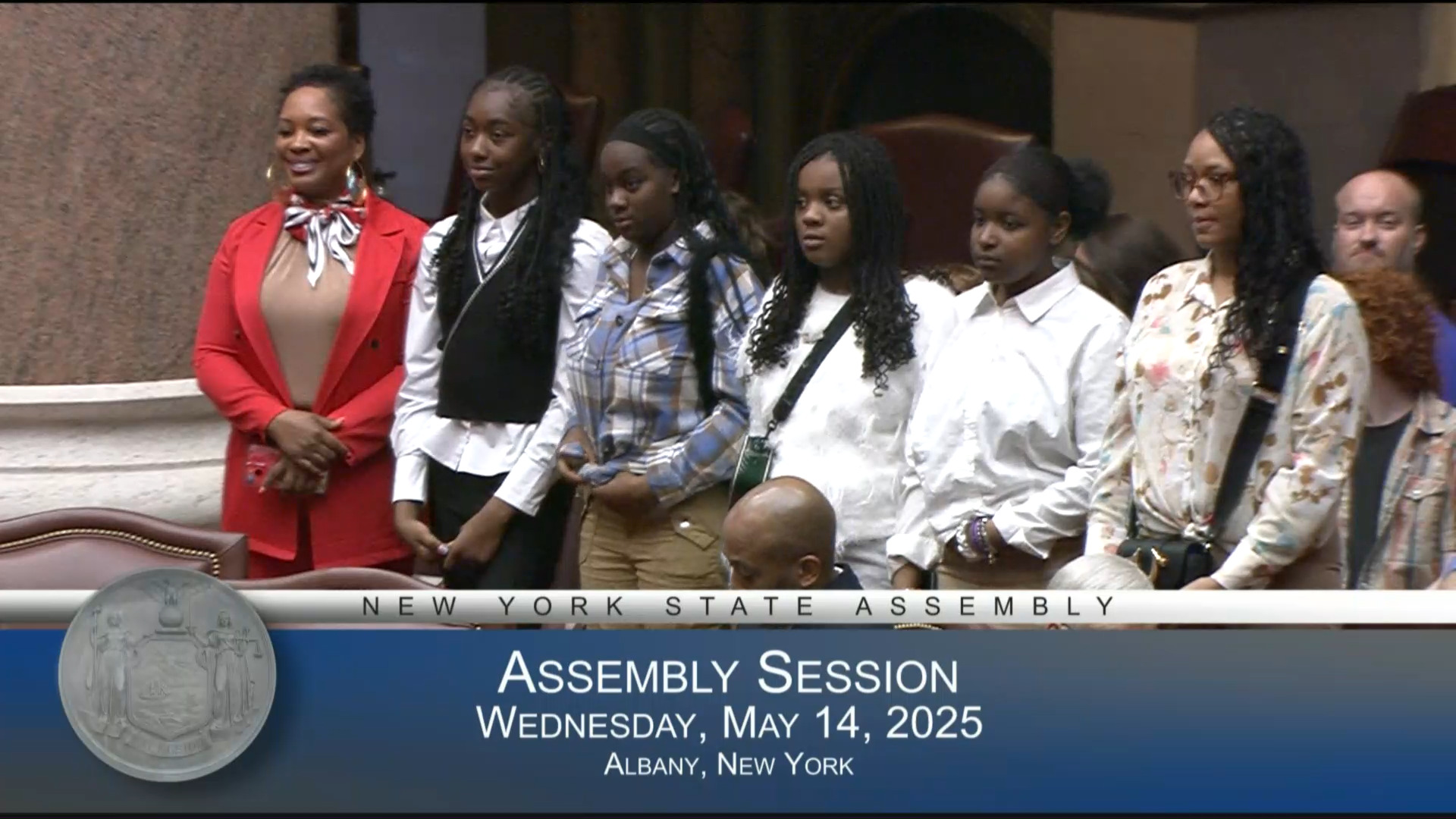Buffalo Group Visits the Assembly